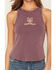 Image #3 - Shyanne Women's Bella Boot Graphic Tank Top, Slate, hi-res