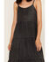 Image #2 - Cleo + Wolf Women's Tiered Relaxed Fit Midi Dress, Black, hi-res