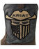Image #6 - Ariat Men's Rebar Flex Western VentTek Incognito Composite Work Boots - Wide Square Toe, Brown, hi-res