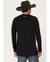 Image #4 - RANK 45® Men's Solid Performance Long Sleeve T-Shirt, Black, hi-res