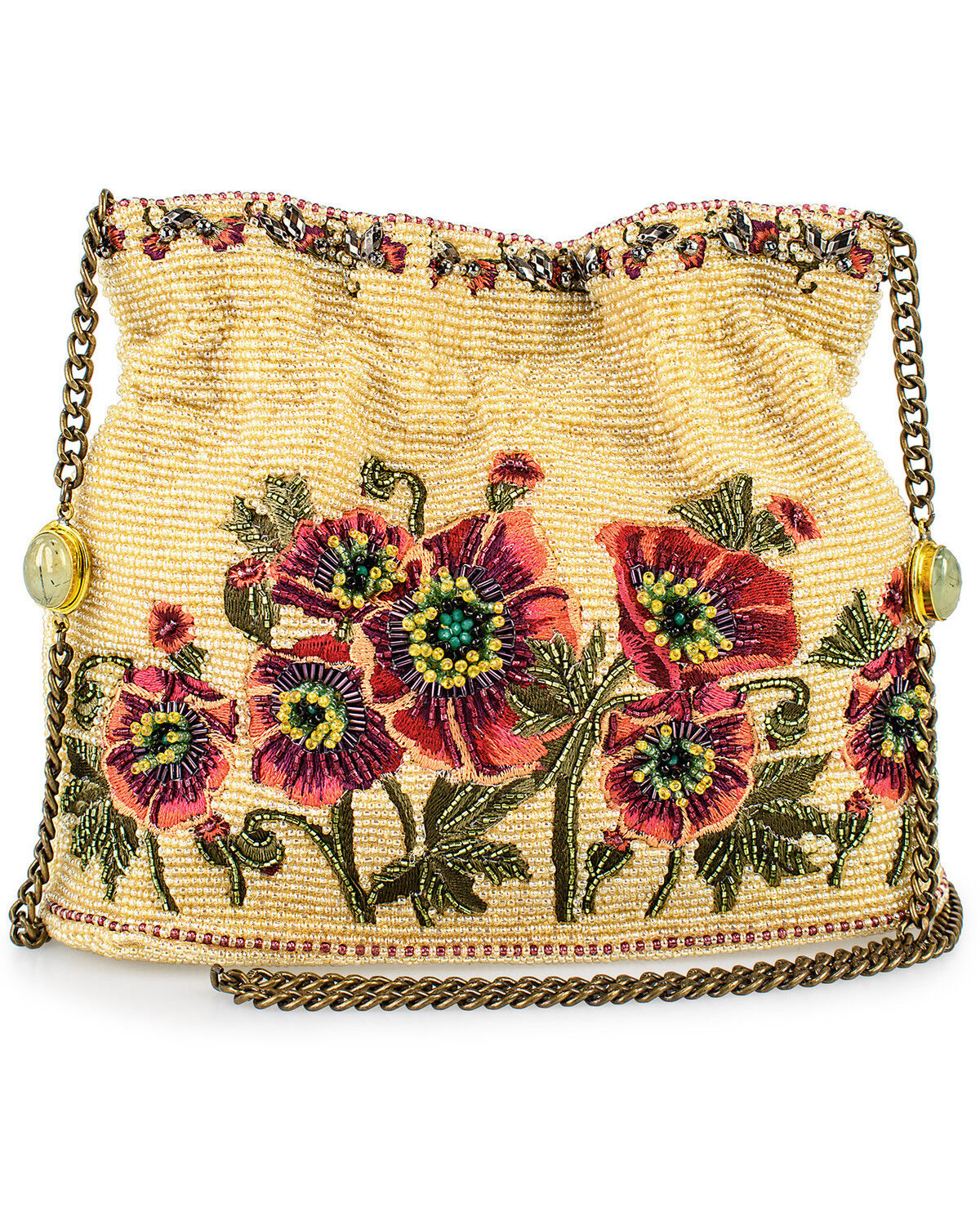 Image #1 - Mary Frances Women's In The Wild Gathered Mini Bucket Crossbody Handbag, Multi, hi-res