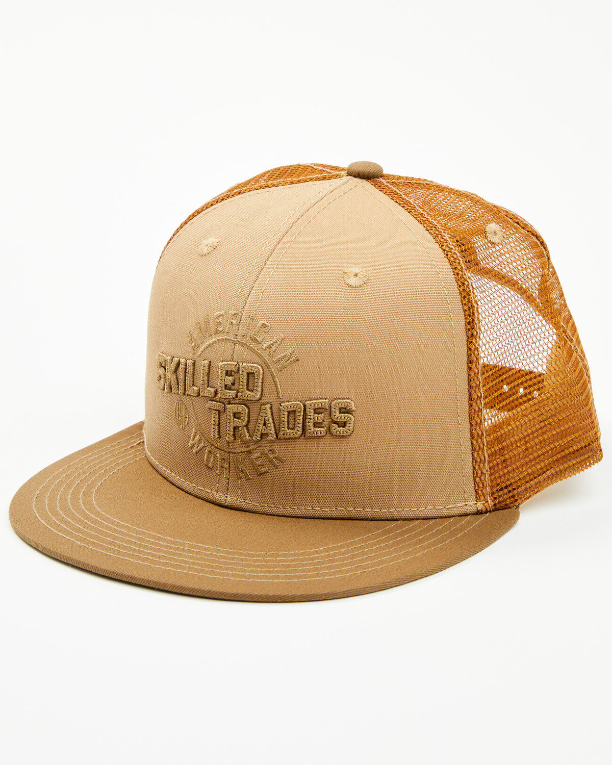 Image #1 - Hawx Men's Skilled Trader Ball Cap, Pecan, hi-res