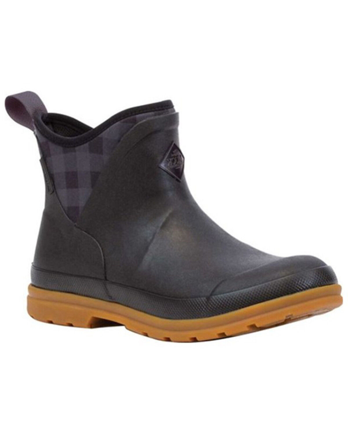 Image #1 - Muck Boots Women's Muck Originals Ankle Boots - Round Toe, Black, hi-res