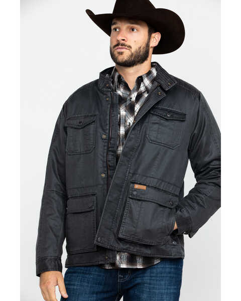 Outback Trading Co. Men's Rushmore Jacket , Charcoal, hi-res