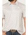 Image #3 - Rock & Roll Denim Men's Geo Print Short Sleeve Button-Down Stretch Polo Shirt, Natural, hi-res