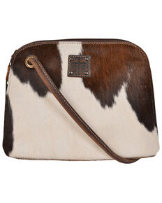 STS Ranchwear By Carrol Cowhide Baroness Classic Crossbody, Distressed Brown, hi-res