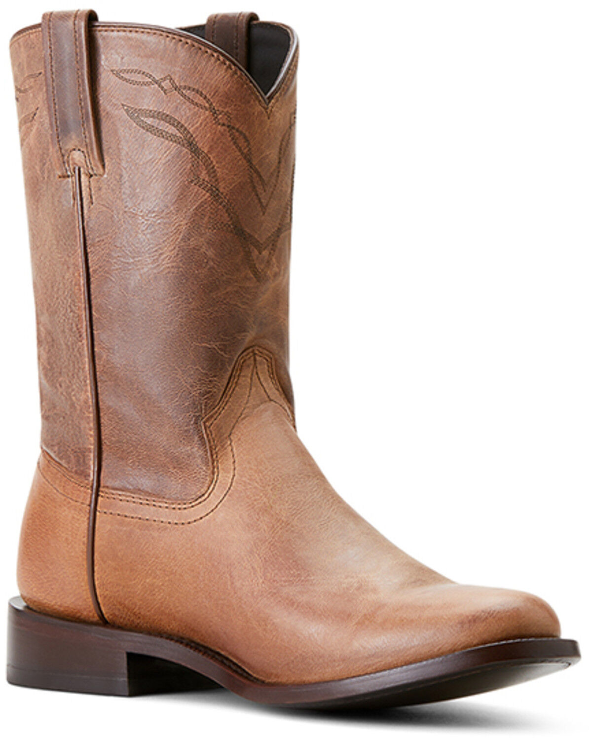 Image #1 - Ariat Men's Downtown Western Boots - Round Toe, Off White, hi-res
