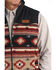 Image #4 - Cinch Men's Reversible Southwestern Print Quilted Vest - Big, Khaki, hi-res