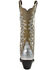 Image #5 - Dan Post Women's Eel Exotic Western Boot - Snip Toe, Silver, hi-res