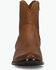 Image #4 - Frye Men's Austin Inside Zip Casual Boots - Round Toe, Tan, hi-res
