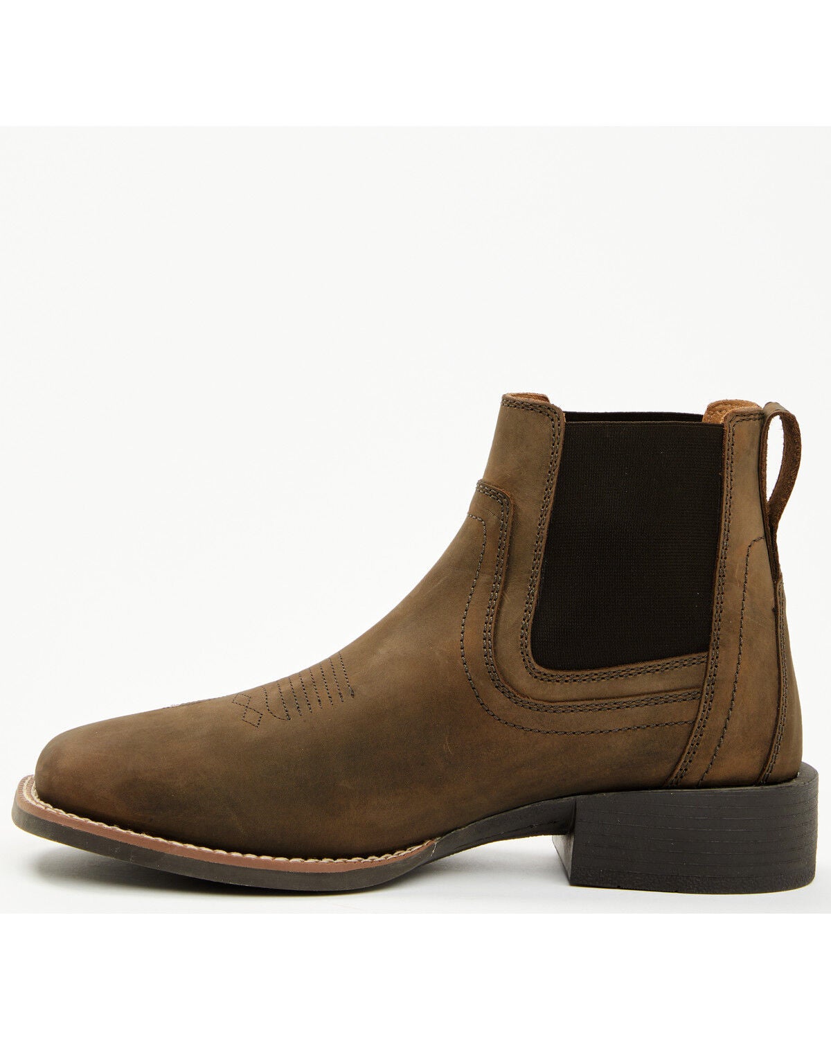 Image #3 - Cody James Men's Ace&trade; Chelsea Boots - Broad Square Toe, Brown, hi-res