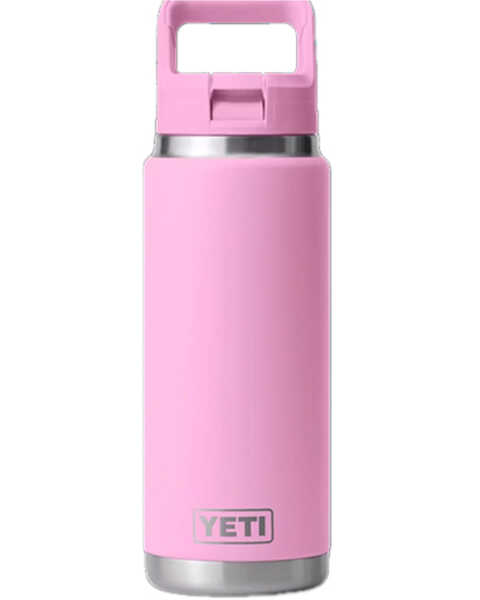 Yeti Rambler® 26oz Water Bottle with Chug Cap , Pink, hi-res