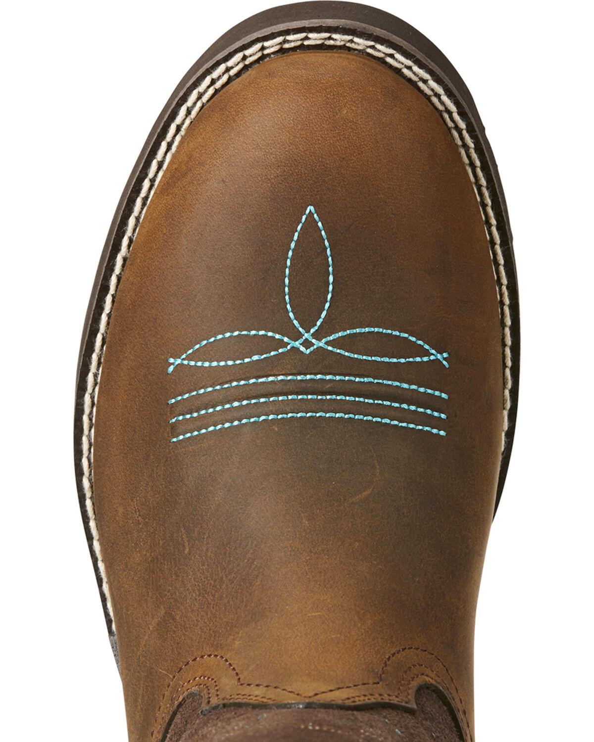 Image #4 - Ariat Women's Delilah Western Performance Boots - Round Toe, Brown, hi-res