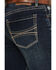 Image #4 - Hooey by Rock & Roll Denim Men's Revolver Dark Wash Slim Straight Reflex Stretch Denim Jeans, Dark Wash, hi-res