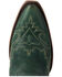 Image #6 - Lane Women's Lexington Knee High Corset Western Boots - Snip Toe, Green, hi-res