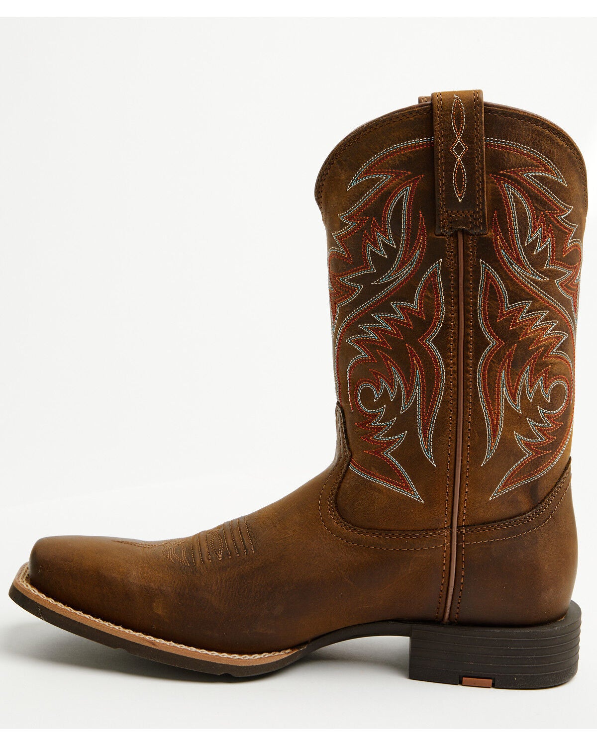 Image #3 - Ariat Men's Sport Herdsman Western Performance Boots - Square Toe, Brown, hi-res