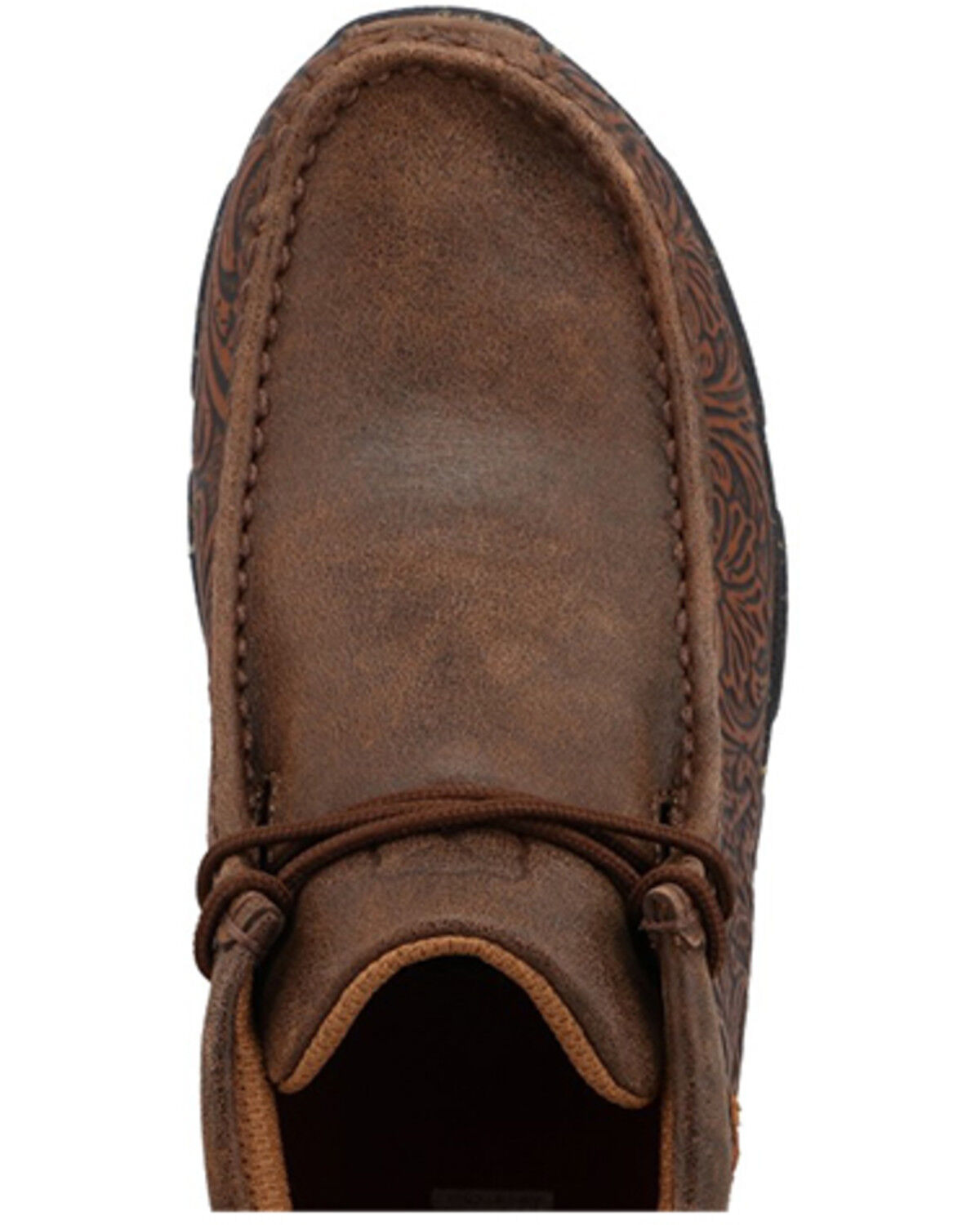 Image #6 - Twisted X Women's Chukka Driving Mocs, Brown, hi-res