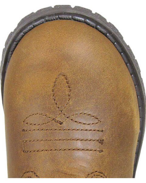Image #2 - Smoky Mountain Toddler Boys' Hopalong Western Boots - Round Toe , Brown, hi-res