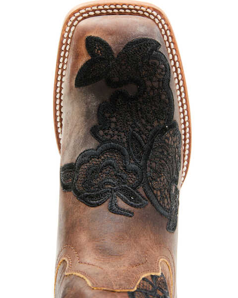 Image #6 - Shyanne Women's Mabel Western Boots - Broad Square Toe, Brown, hi-res