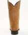 Image #5 - Roper Men's Monterey Roughout Western Boots - Square Toe, Tan, hi-res