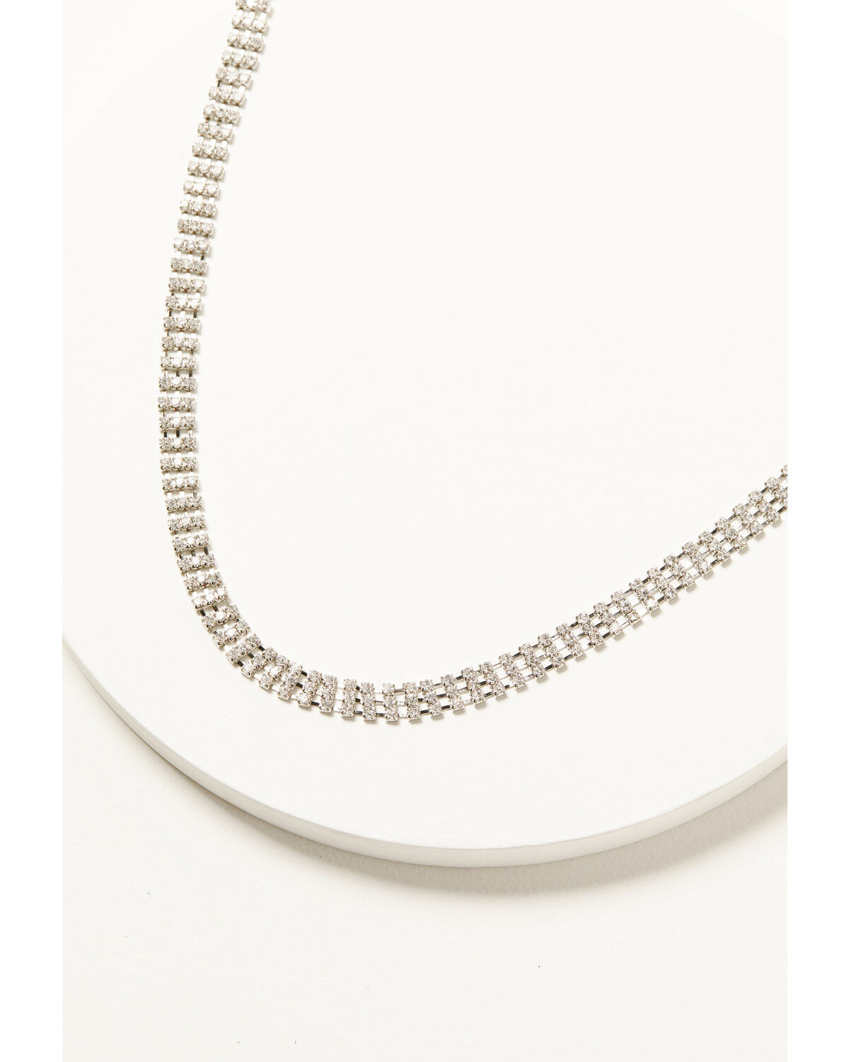 Image #2 - Austin Accent Women's Crystal Hat Band, Silver, hi-res