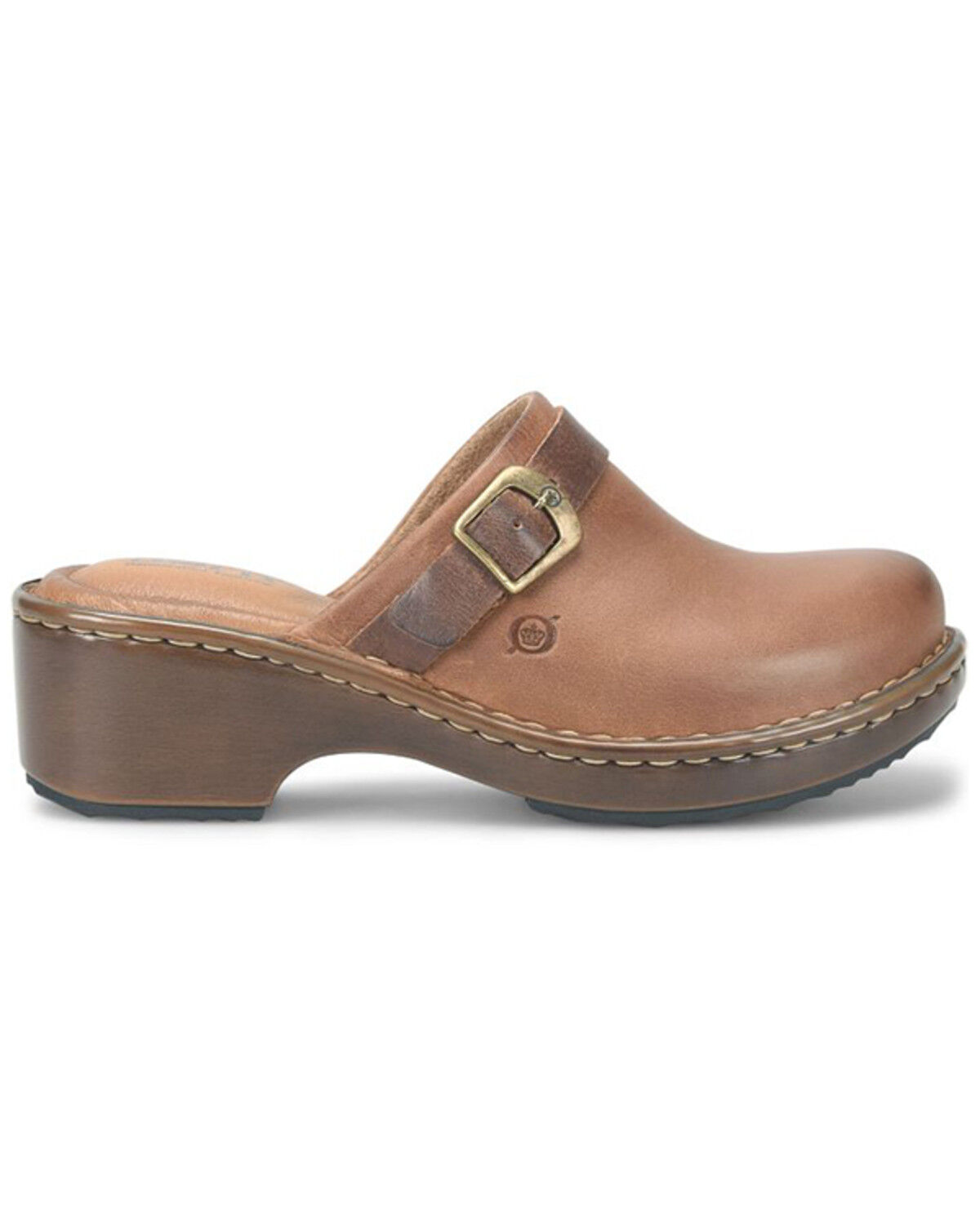 Image #2 - Born Women's Tru Slip-On Clogs, Tan, hi-res