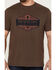 Image #3 - Brothers and Sons Men's Weathered Diamond Logo Slub Graphic T-Shirt , Brown, hi-res