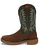 Image #3 - Justin Men's Stampede Rush Short Base Performance Western Boots - Broad Square Toe, Brown, hi-res