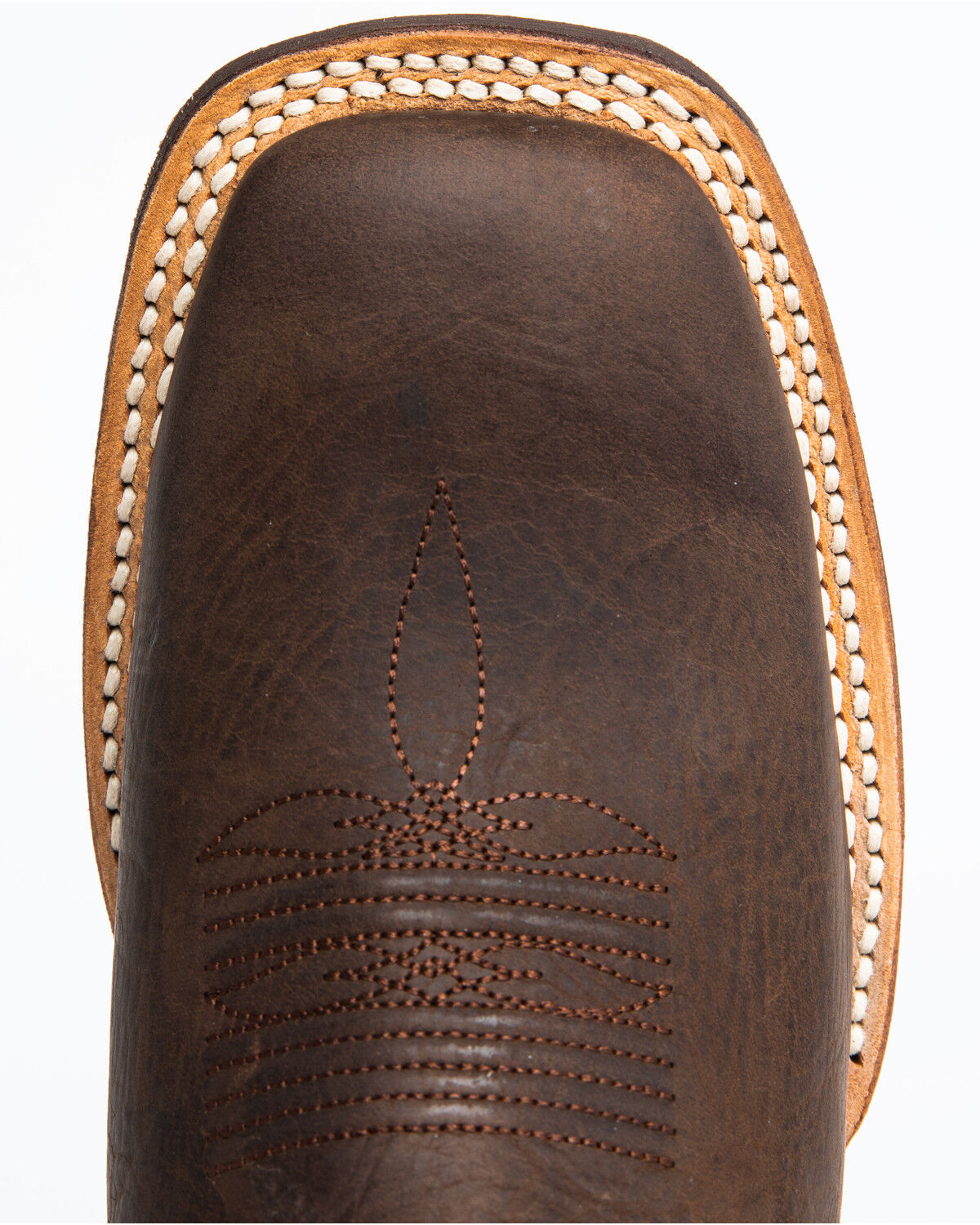 Image #6 - Durango Women's Lady Rebel Amethyst Western Performance Boots - Broad Square Toe, Brown, hi-res