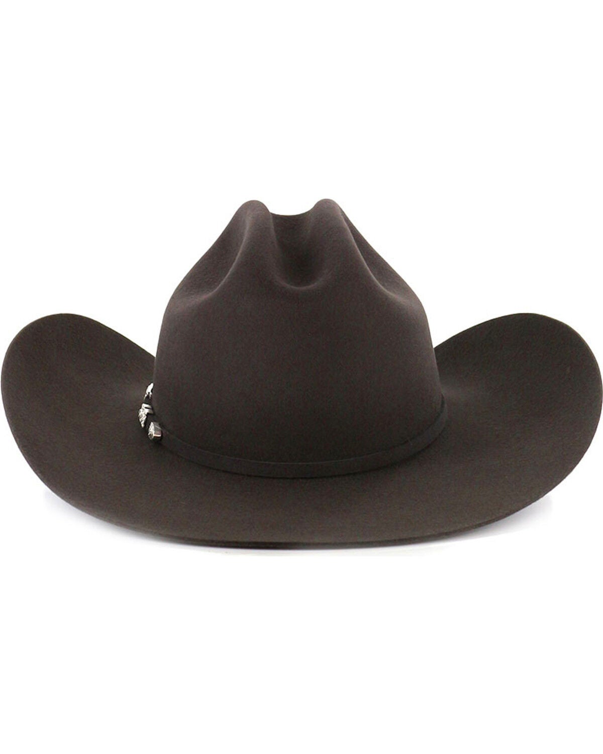 Logan 6X Black Fur Felt Cowboy Hat 