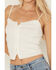 Image #4 - Idyllwind Women's Lace Trim Cami, Ivory, hi-res