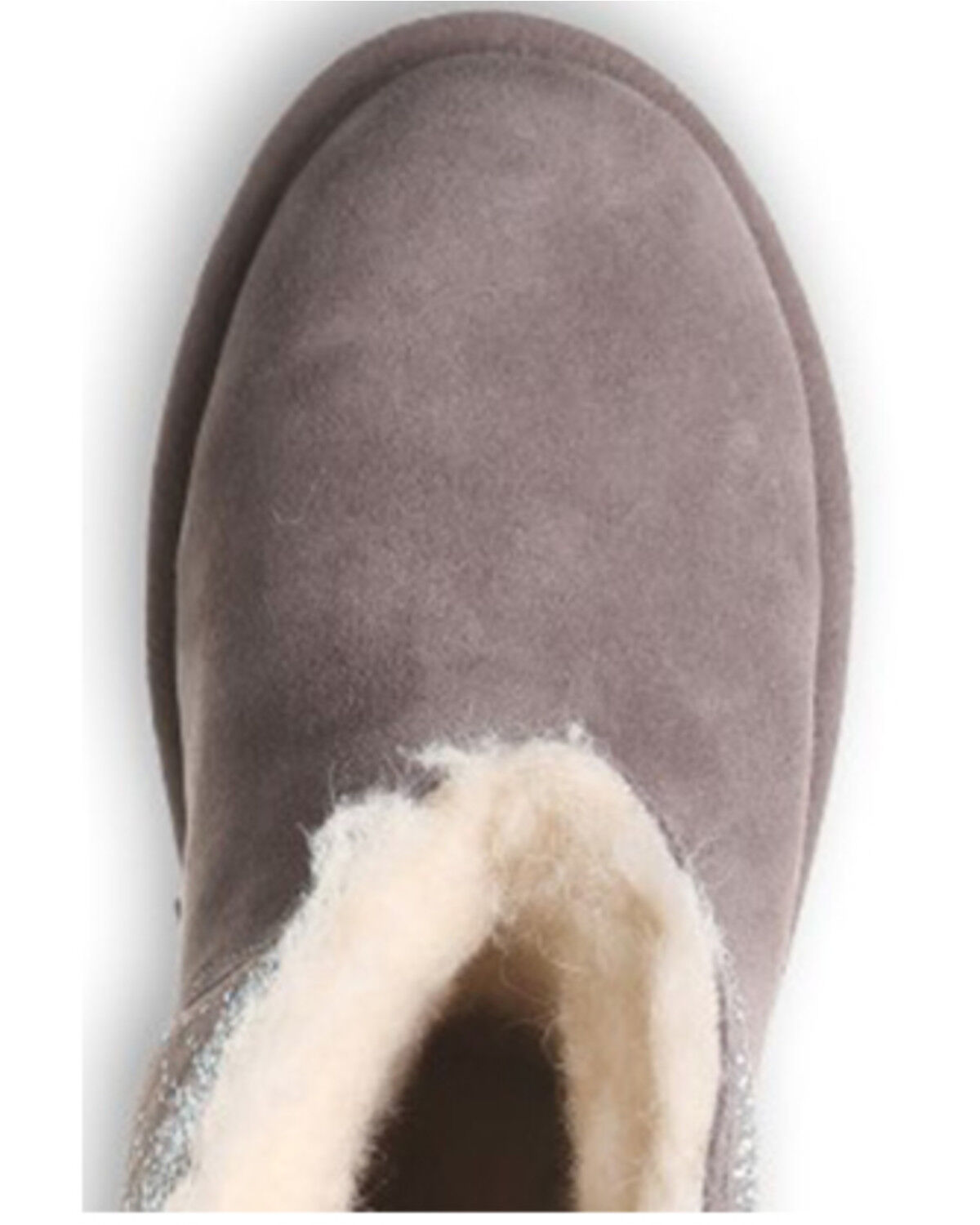 Image #6 - Bearpaw Women's Glam Platform Lo Casual Boots, Light Grey, hi-res