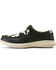Image #4 - Ariat Women's Hair-On Tooled Hilo Casual Shoes - Moc Toe, Black, hi-res