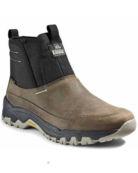 Kodiak Men's Tarbot Modern Utility Work Boots - Round Toe, Medium Brown, hi-res