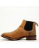 Image #3 - Laredo Men's Devin Chelsea Boots - Broad Square Toe, Tan, hi-res