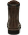 Justin Men's Pulley Lace-Up Work Boots - Steel Toe, Brown, hi-res