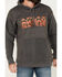 Image #2 - Ariat Men's Desert Roam Hooded Sweatshirt, Charcoal, hi-res