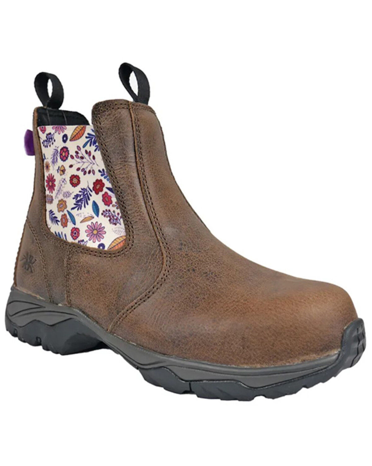 Image #1 - Hoss Women's Moxie Trades Angel Work Boots - Composite Toe, Brown, hi-res
