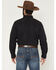 Image #4 - Cody James Men's Basic Solid Long Sleeve Button-Down Stretch Western Shirt, Black, hi-res