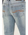Image #4 - RANK 45® Men's Scoreline 4-Way Performance Stretch Slim Fit Bootcut Jeans, Blue, hi-res