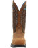 Image #4 - Rocky Men's Waterproof Pull On Work Boot - Carbon Toe, Brown, hi-res