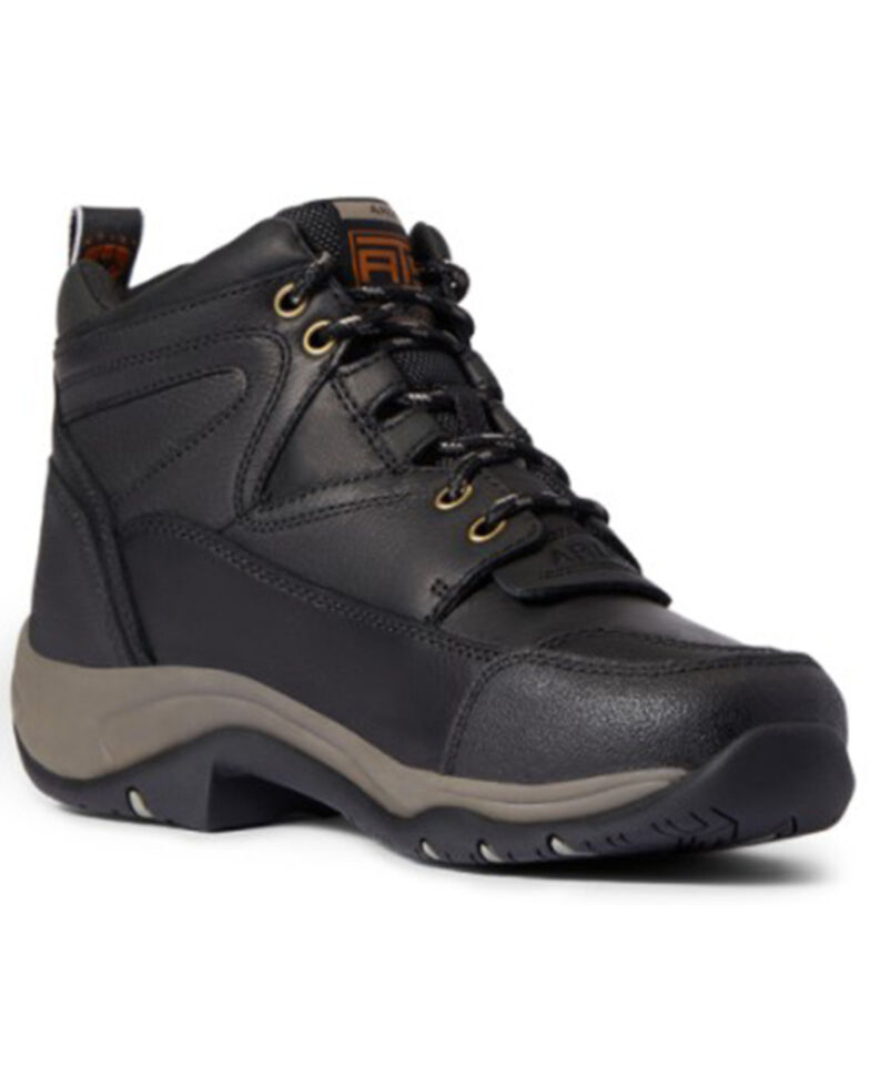 Ariat Women's Black Terrain H20 Full Grain Waterproof Hiking Boot , Black, hi-res