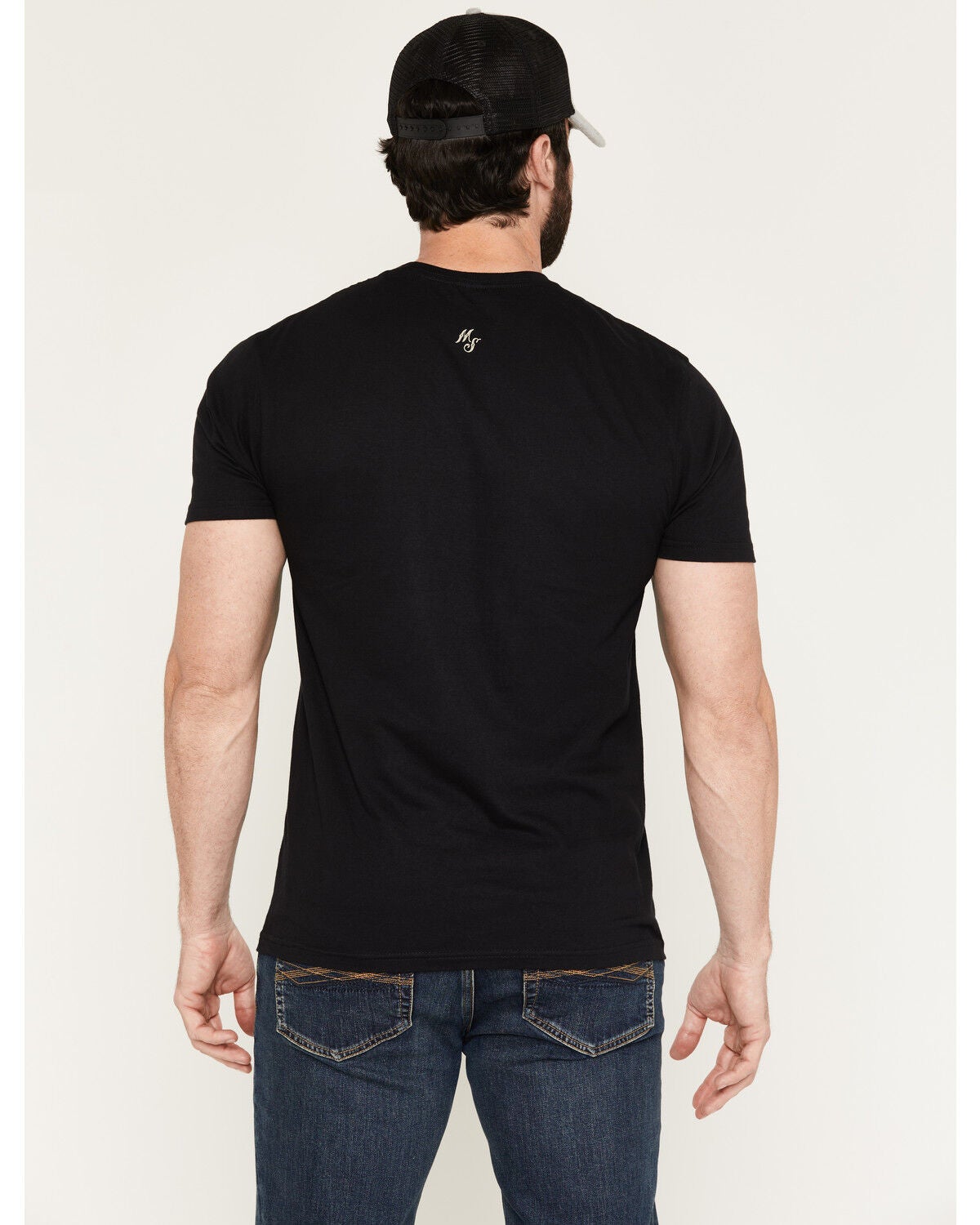 Image #4 - Moonshine Spirit&reg; Men's Outlaw Definition Short Sleeve Graphic T-Shirt, Black, hi-res