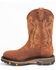 Cody James Men's Waterproof Decimator Western Work Boots - Steel Toe, Brown, hi-res