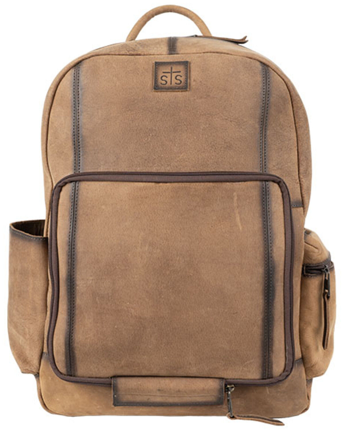 Image #1 - STS Ranchwear by Carroll Men's Foreman Backpack, Tan, hi-res