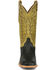 Image #4 - Justin Men's Burchett Western Boots - Broad Square Toe, Black, hi-res