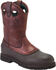 Image #1 - Georgia Boot Men's Mud Dog Work Boots - Steel Toe, Brown, hi-res