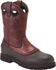 Georgia Boot Men's Mud Dog Work Boots - Steel Toe, Brown, hi-res