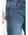 Image #4 - Rock & Roll Denim Men's Reflex Double Barrel Straight Leg Jeans, Blue, hi-res