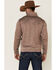 Cowboy Hardware Men's Brown Microfleece Zip-Up Jacket , Brown, hi-res